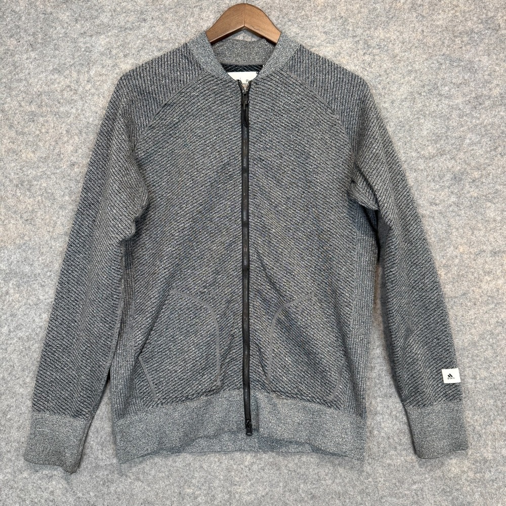 Adidas x Reigning Champ‎ Primeknit Bomber Jacket Mens Medium Chevron Engineered